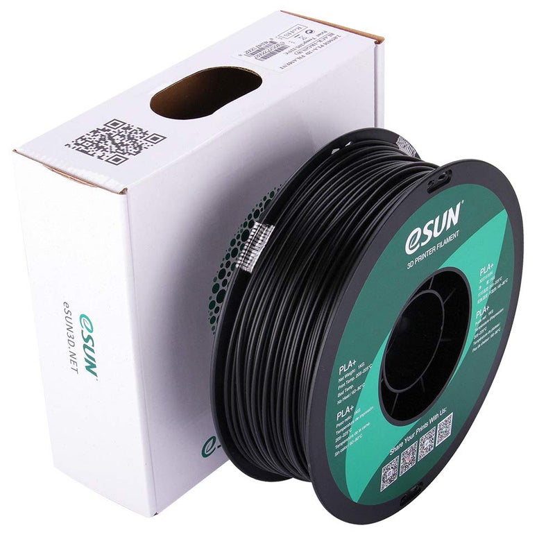 eSUN 3mm Black PLA PRO (PLA+) 3D Printer Filament 1KG Spool (2.2lbs), Actual Diameter 2.85mm +/- 0.05mm, Black - Image 5